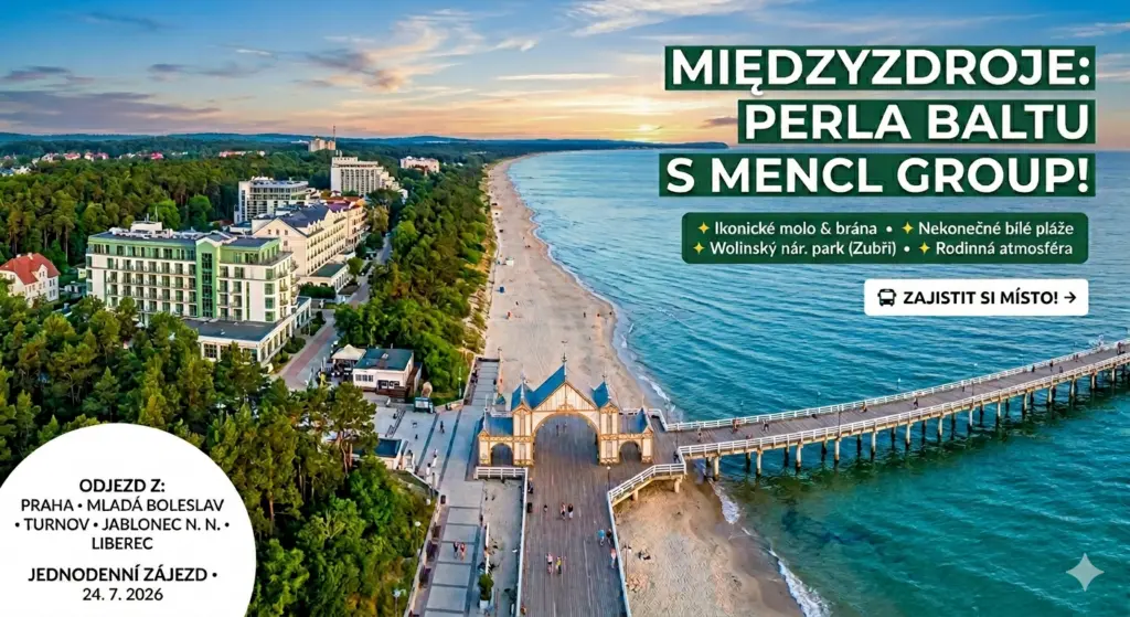 międzyzdroje nejrychleji k moři na jednodenní koupání